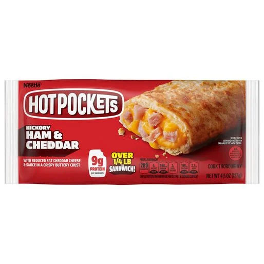 Hot Pockets Sandwich, Hickory Ham & Cheddar
