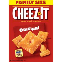 Cheez-It Cheese Crackers, Original, Family Size