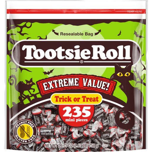 Tootsie Roll Trick Or Treat Mini Pieces