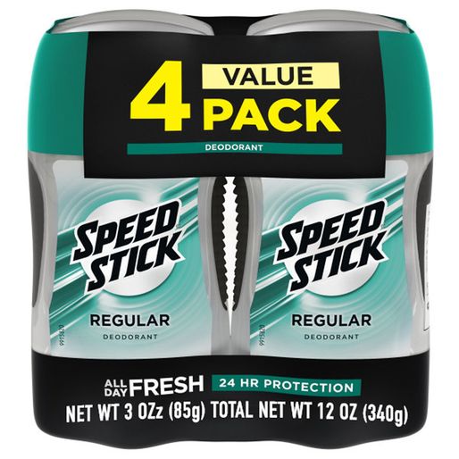 Speed Stick Deodorant, Regular, Value Pack
