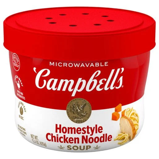 Campbell's Soup, Homestyle Chicken Noodle Soup.