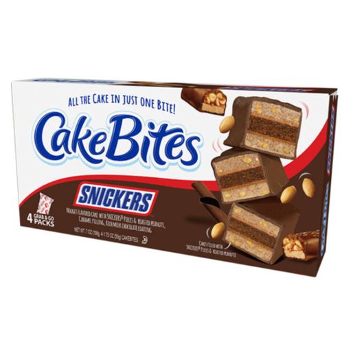 Snickers Cake Bites