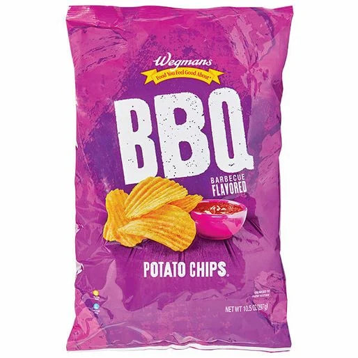 Wegmans BBQ Barbecue Flavored Potato Chips.