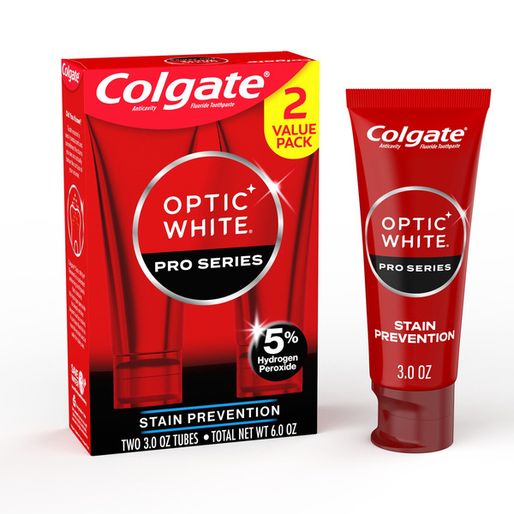 Colgate Optic White Anticavity Fluoride Toothpaste 2 PK