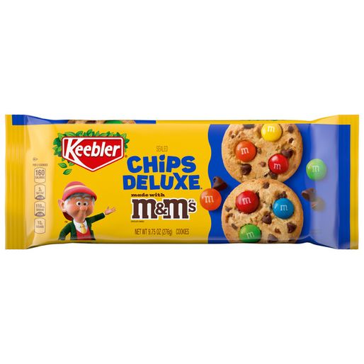 Keebler Chips Deluxe Cookies Made with M&M’s