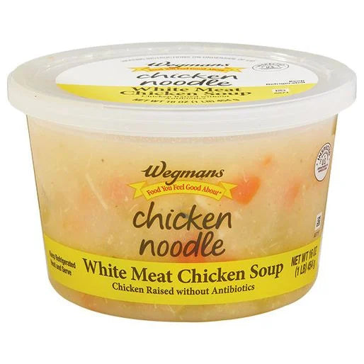Chicken Noodle, White Meat Chicken Soup.
