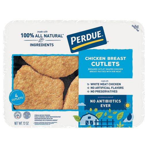 Perdue Chicken Breast Cutlets 2 PK
