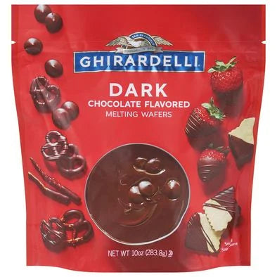 Ghirardelli Melting Wafers, Dark Chocolate Flavored.