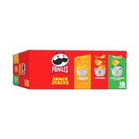 Pringles Potato Crisps Chips, Variety Pack, Snack Stacks
