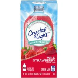 Crystal Light On-The-Go Sugar-Free Wild Strawberry with Caffeine